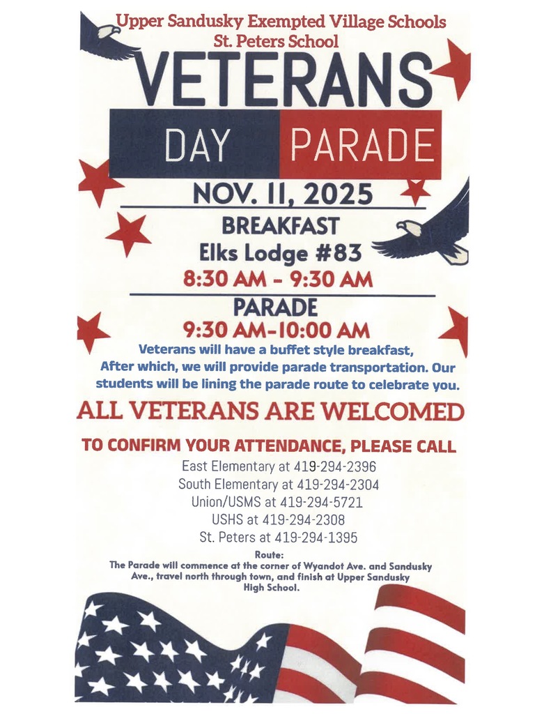 Veterans Day Parade Flyer