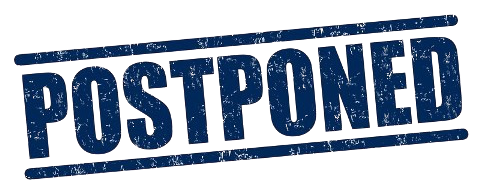 postponed