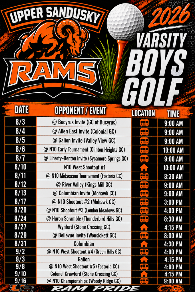 boys golf