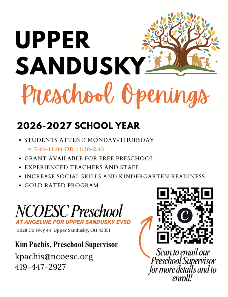 Preschool flyer