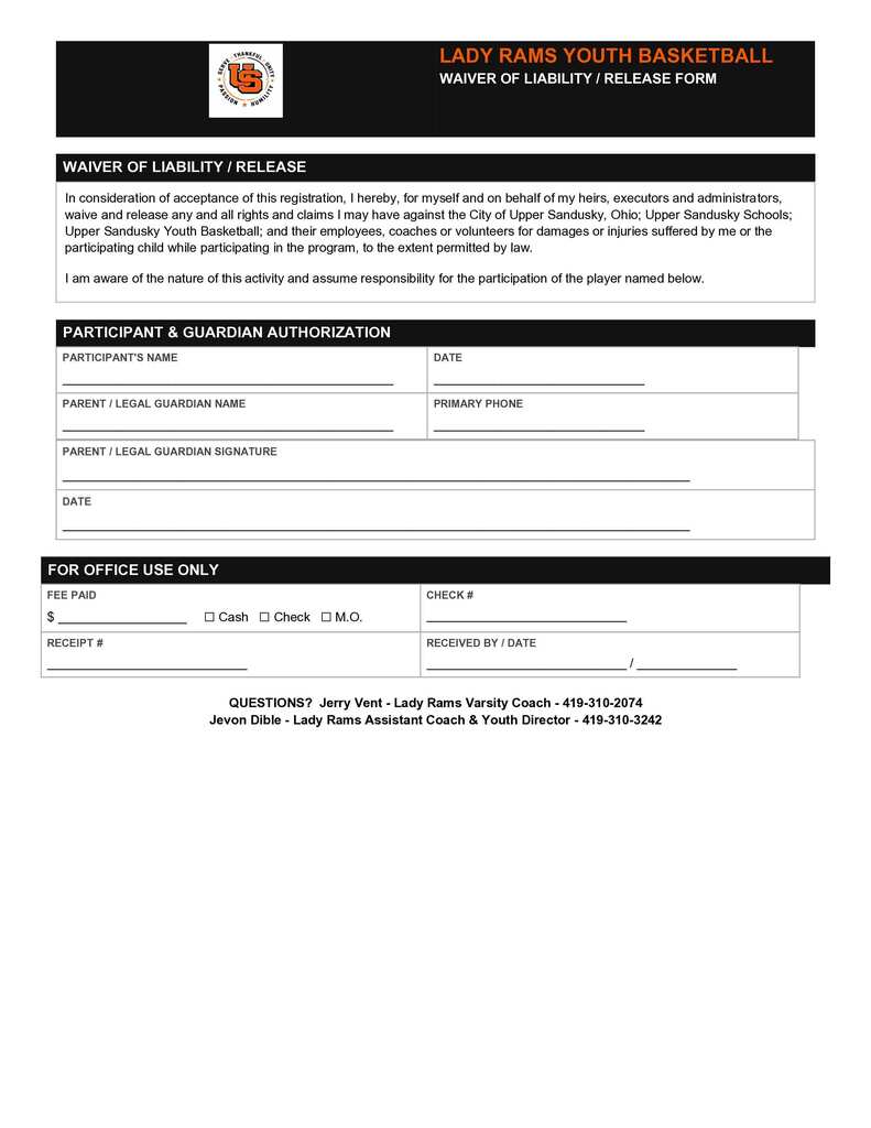 Registration Form