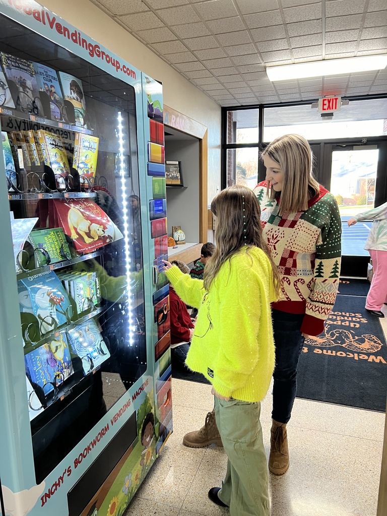 student getting book