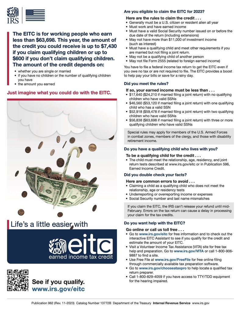 Earned Income Tax Credit Flyer