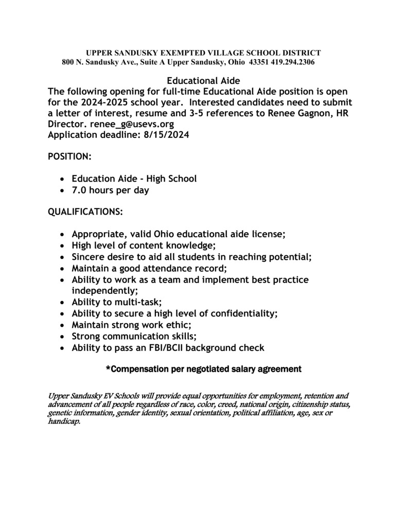Ed Aide HS