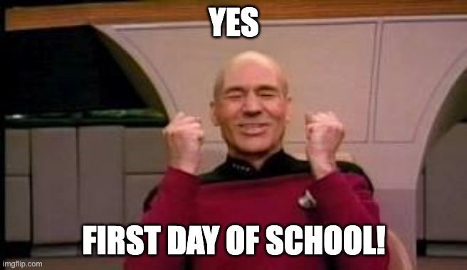 first day meme