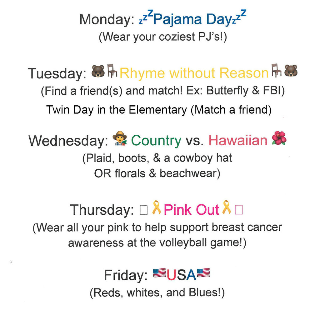 Dress Up Days