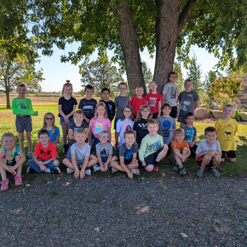 1st grades at the fall field trip 