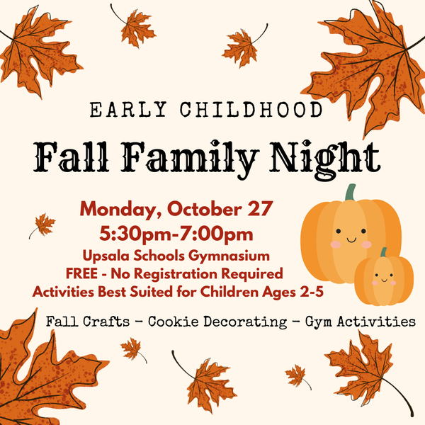 ECFE Fall Family Night 2025 