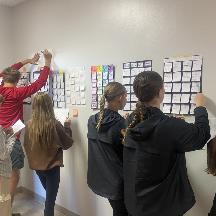 avid students reviewing jeopardy games