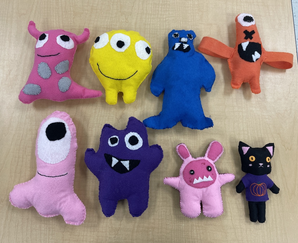 felt monsters