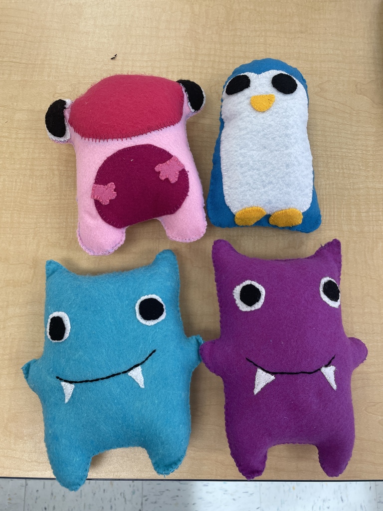 felt monsters