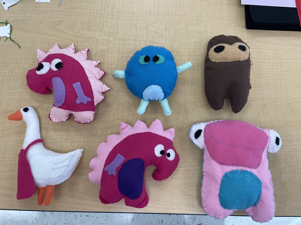 felt monsters