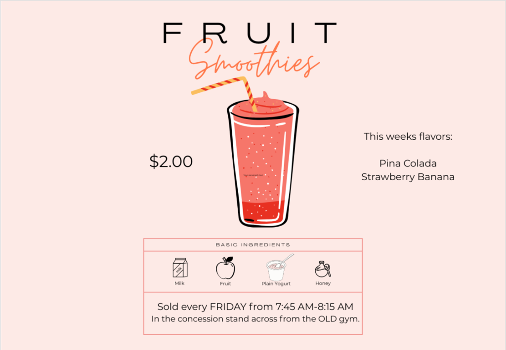 Smoothie Poster