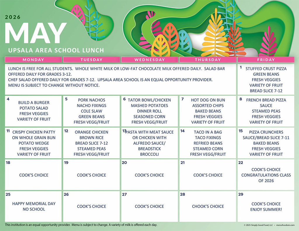 Lunch Menu