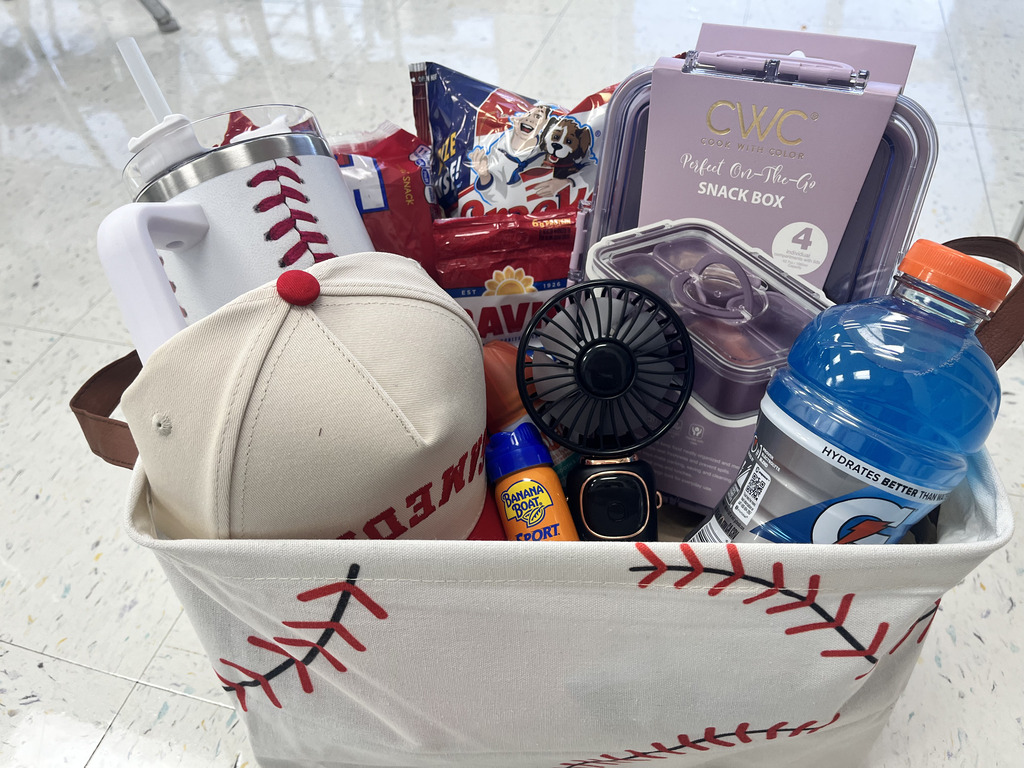 Baseball Survival Kit donated by the Swansons