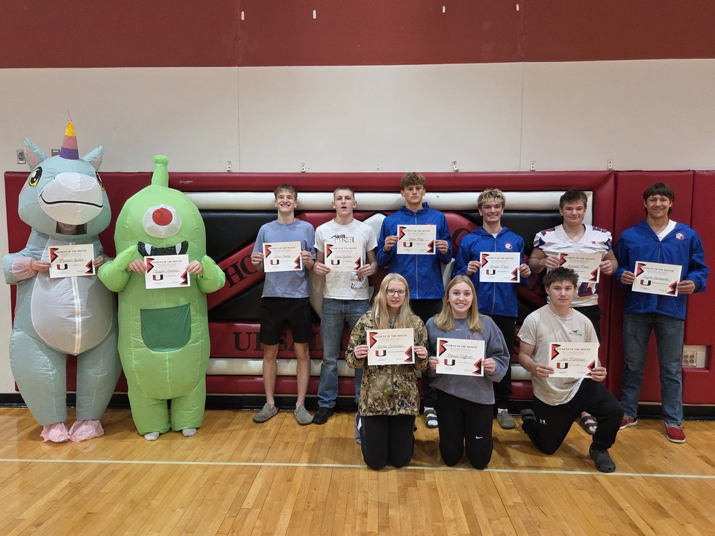 September Senior High Students of the Month