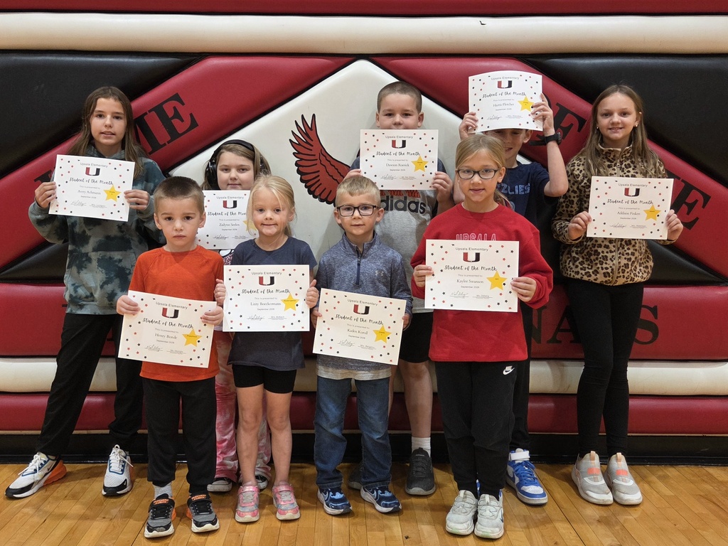 September Elementary Students of the Month