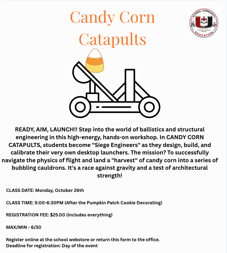 After school candy corn event