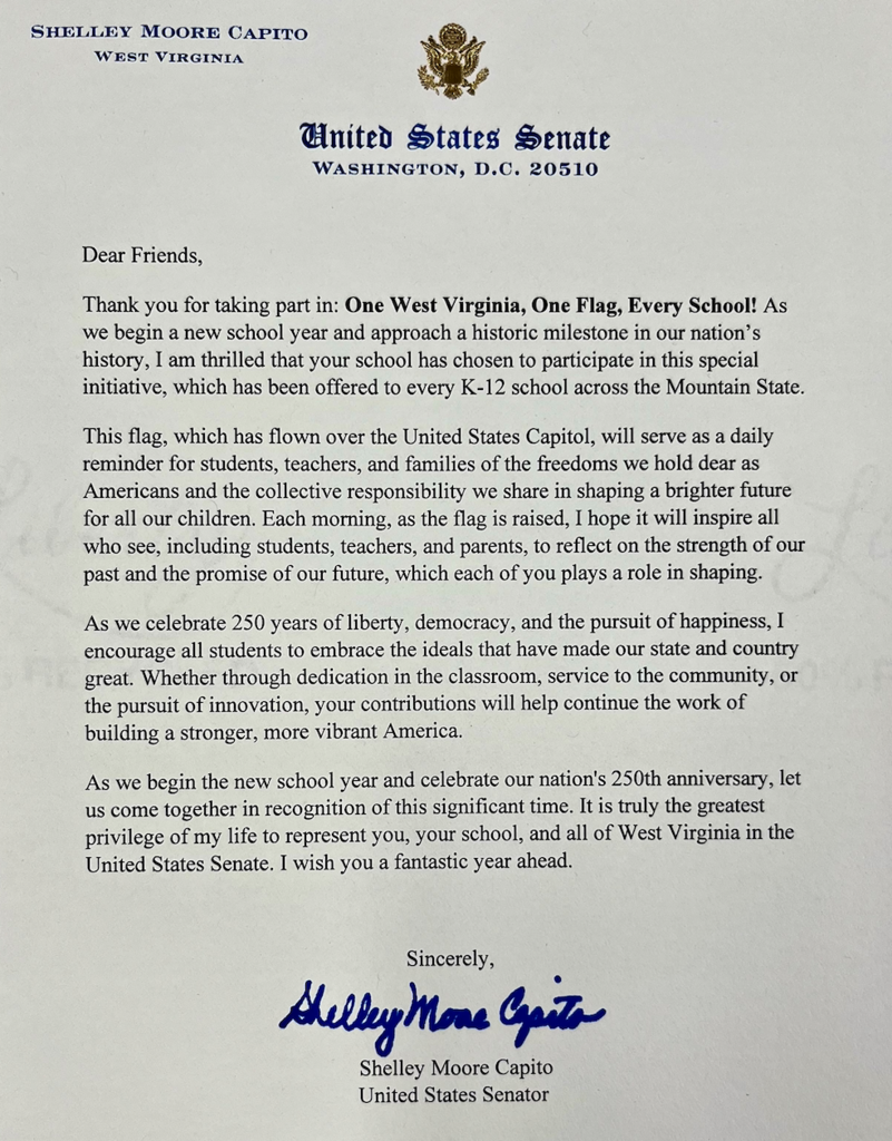 Flag letter
