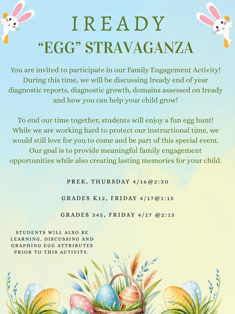 ready eggstravaganza flyer