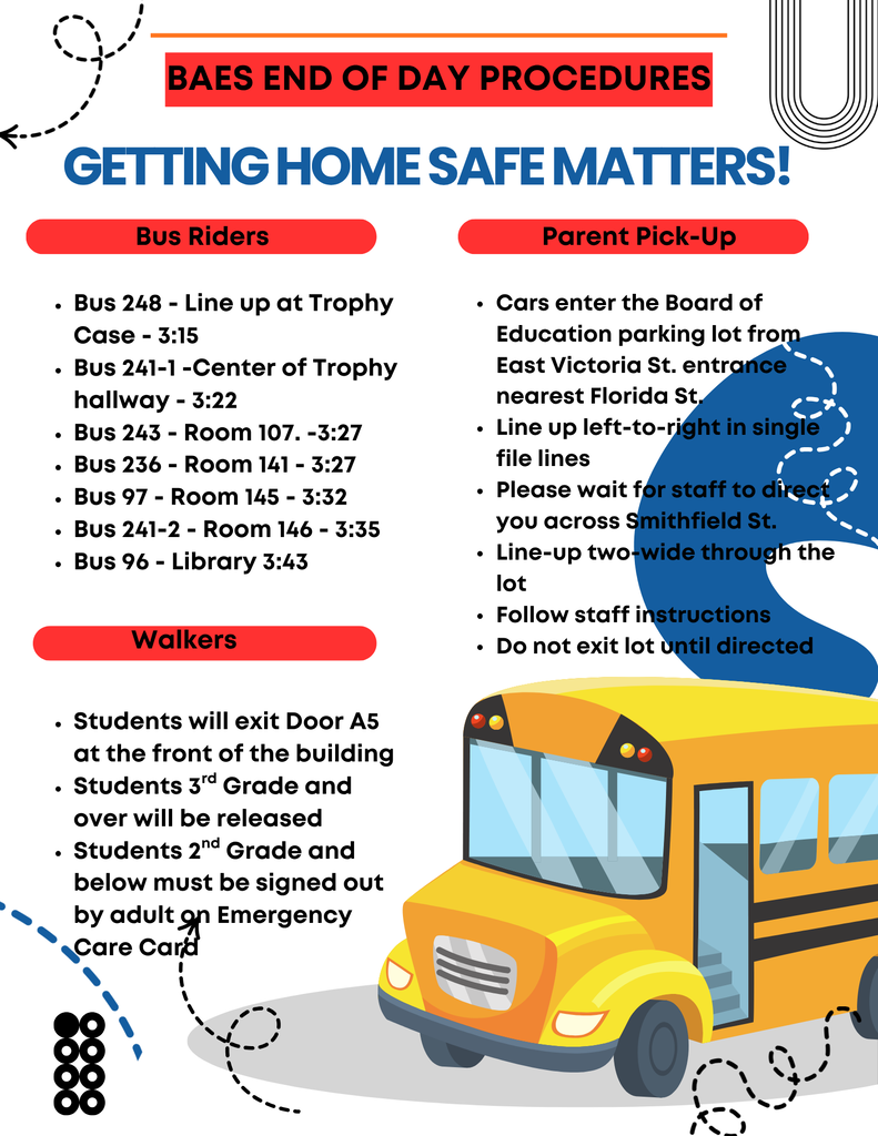 BAES Student Departure Procedures