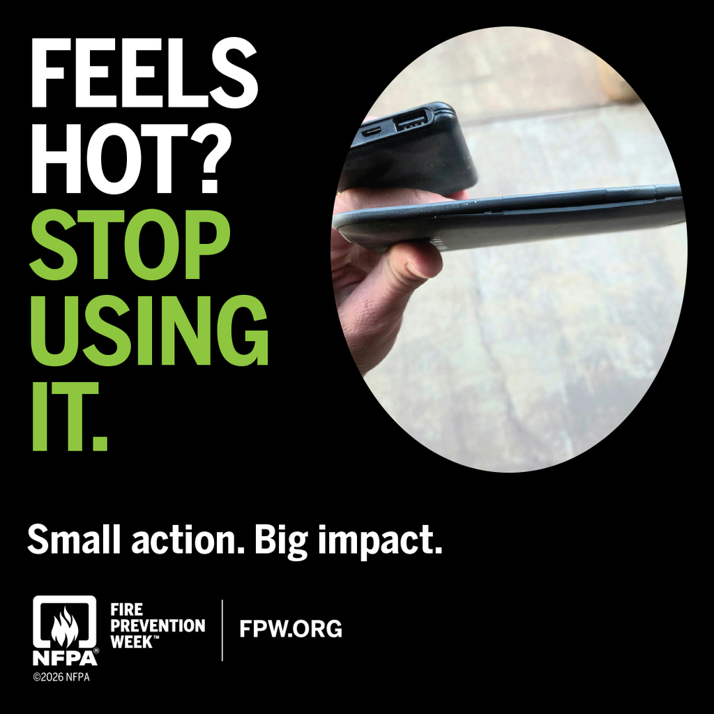 Text that says Feels Hot? Stop using it. Small action. Big impact. FPW.org