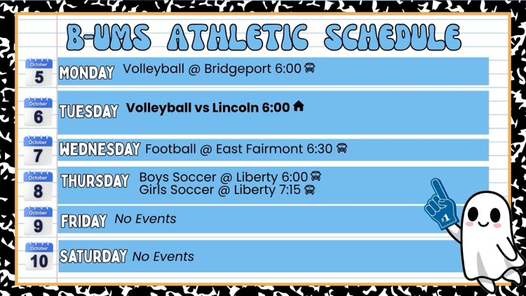 sports schedule 