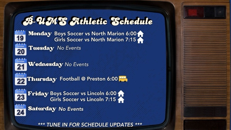 sports events