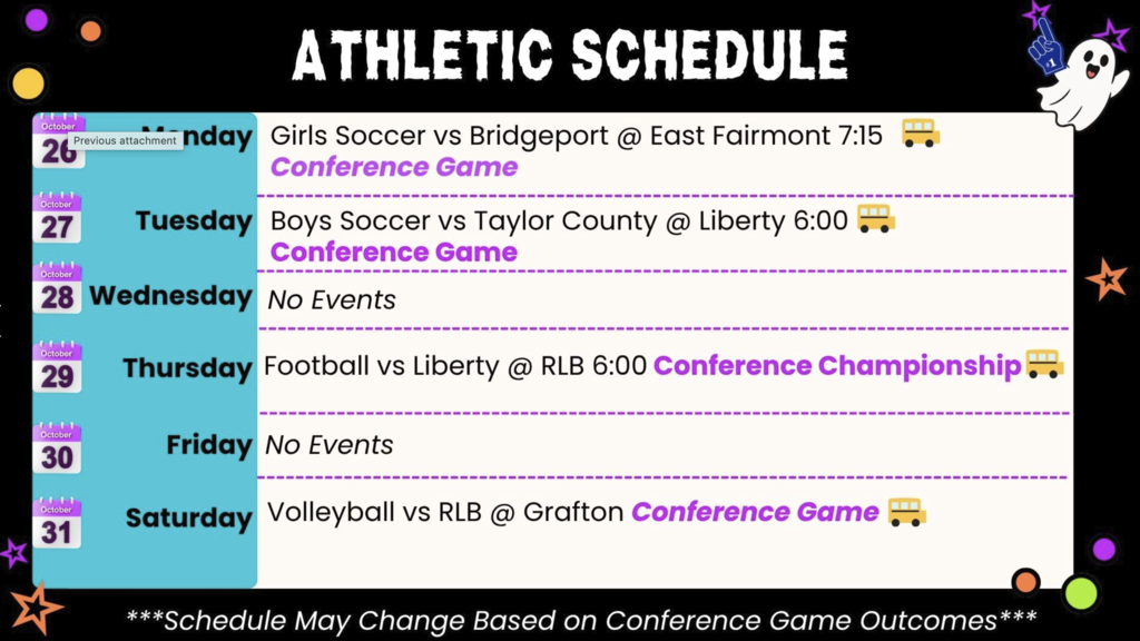 Sports Schedule