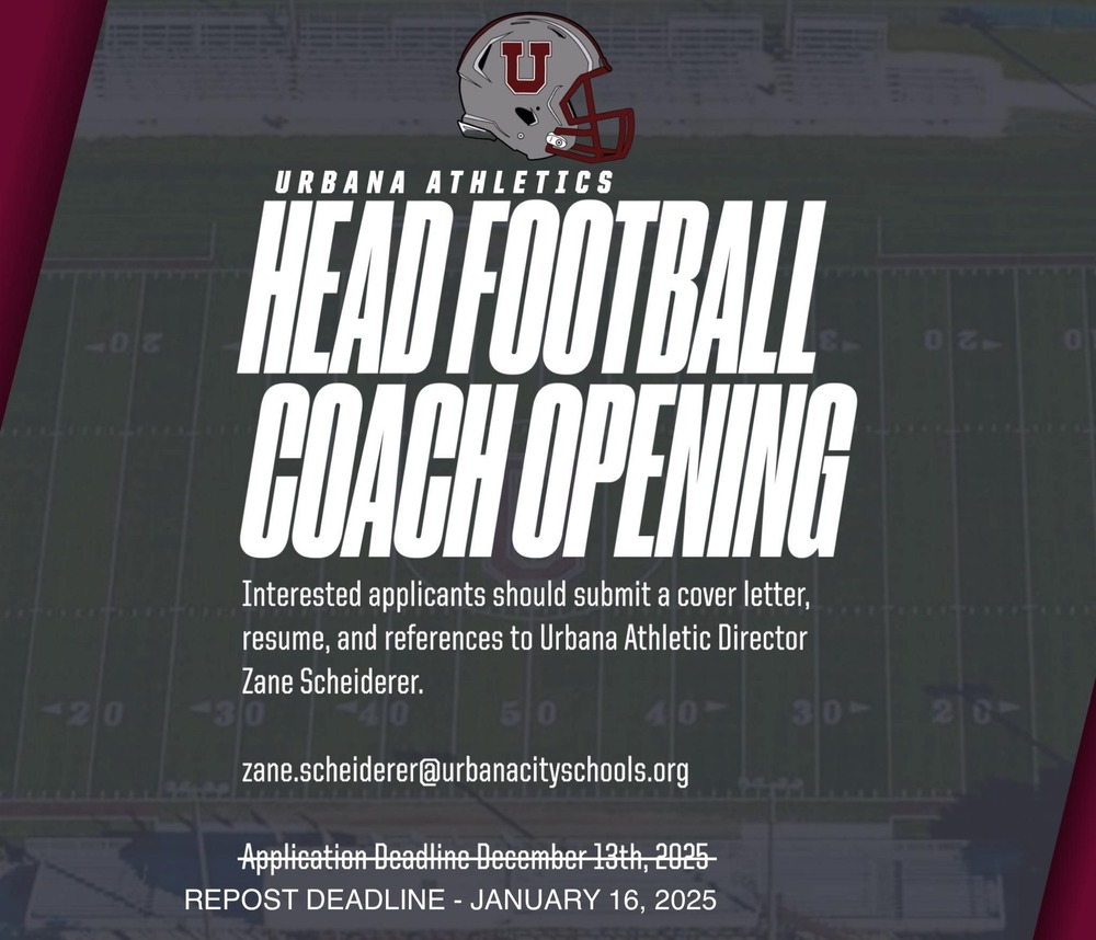 Head Football Coach Posting