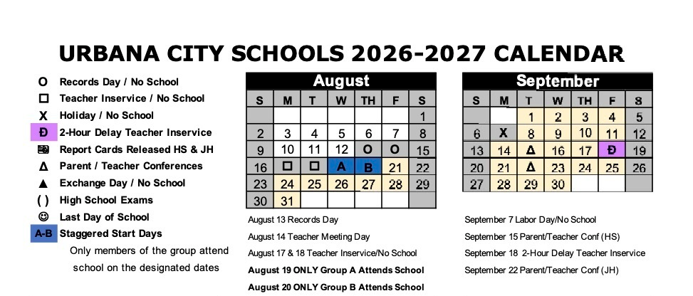 2026-27 Academic Calendar