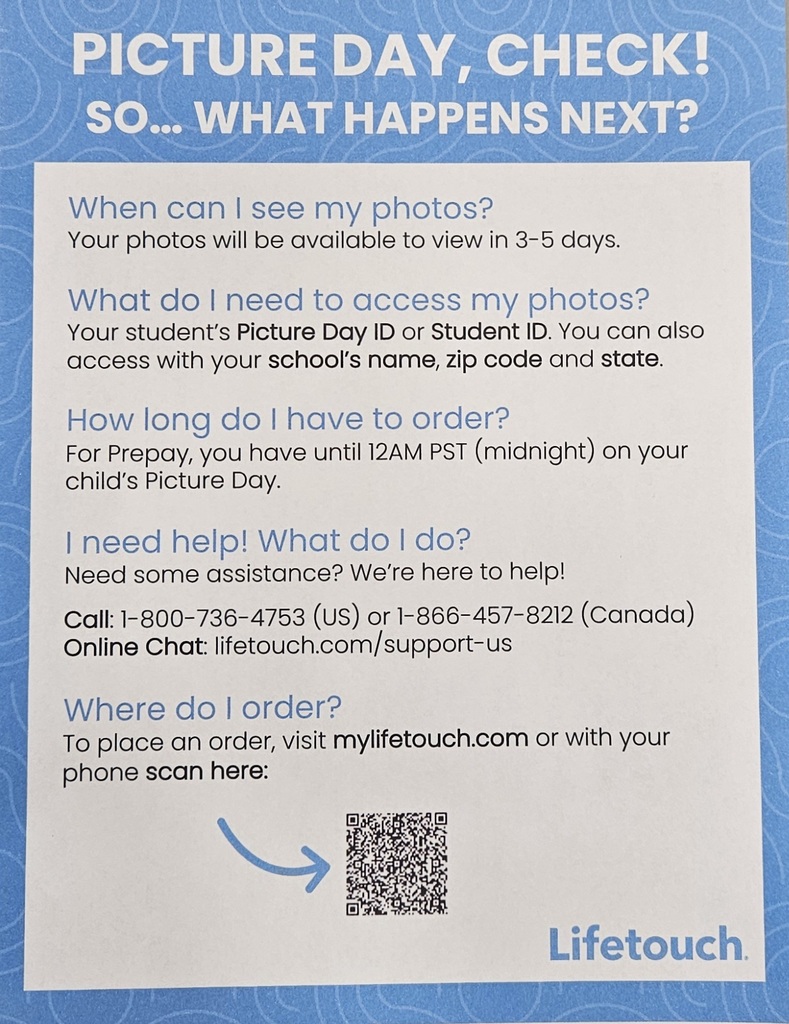 Picture Day QR Code
