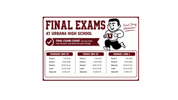 final exam schedule