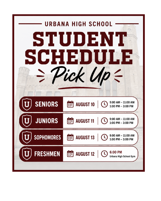 uhs schedule pickup