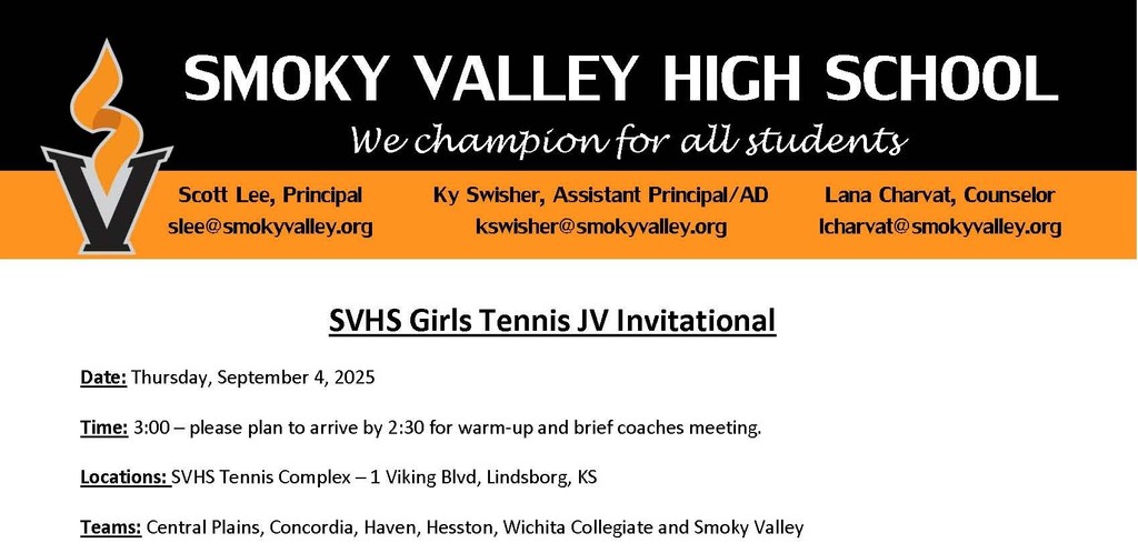 JV Tennis