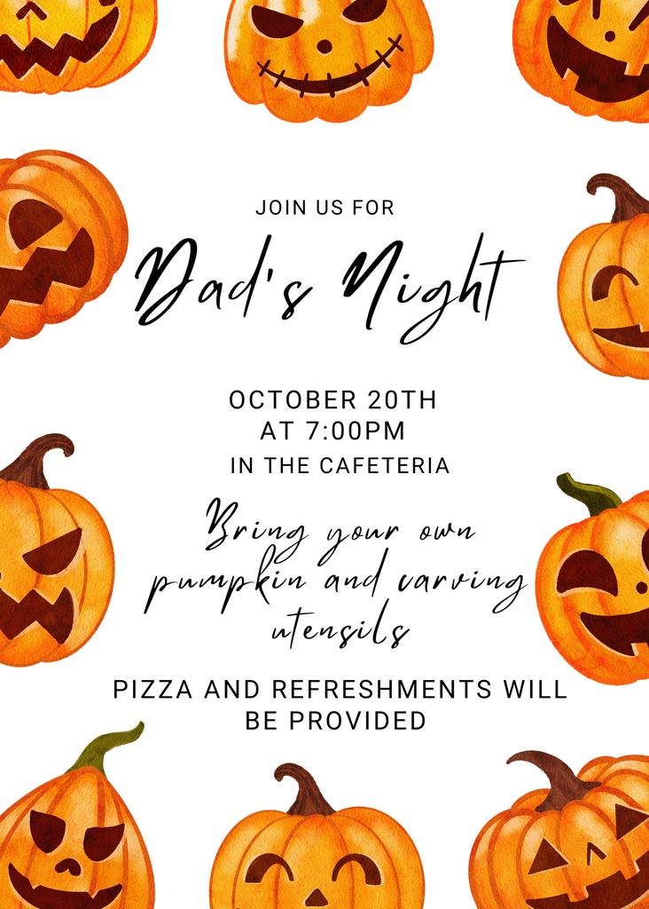 HHS FBLA's Annual Dad's Night Pumpkin Carving Event