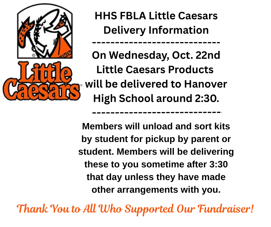 HHS FBLA Fundraiser