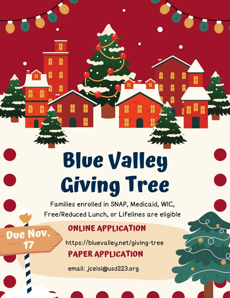 Blue Valley Giving Tree