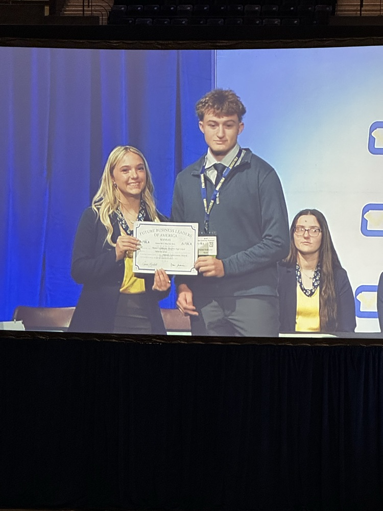 Hunter Kickhaefer gets certificate for completion of BAA