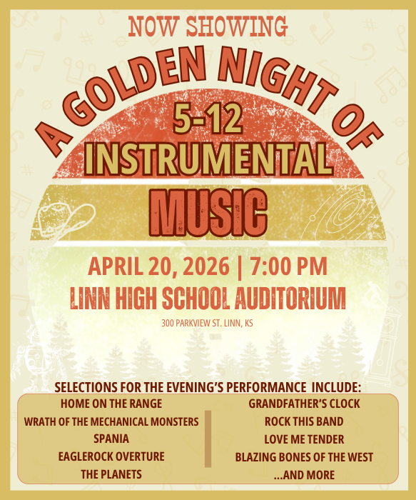 instrumental music flier