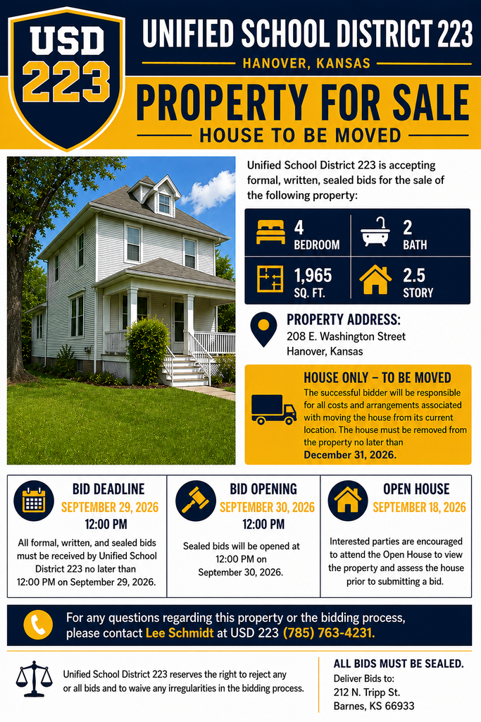 Open House September 18, 2026