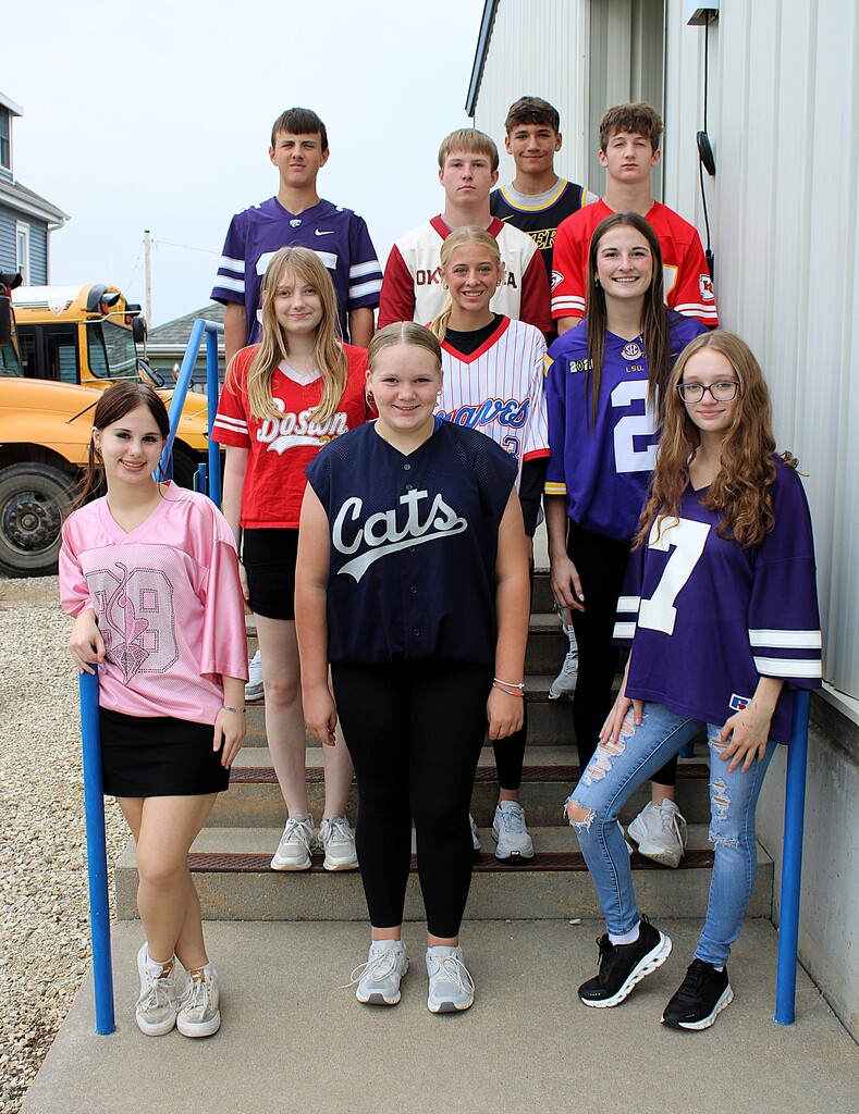 Sophomore Jersey Day Participants