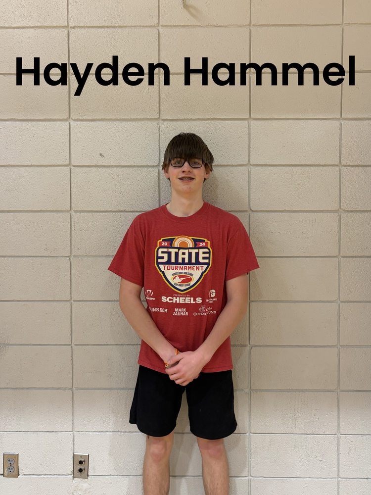 HS Student of the Month - March