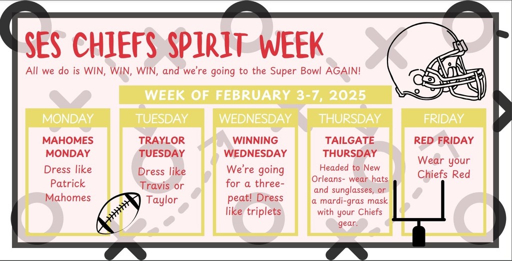 Chiefs Super Bowl Spirit Week