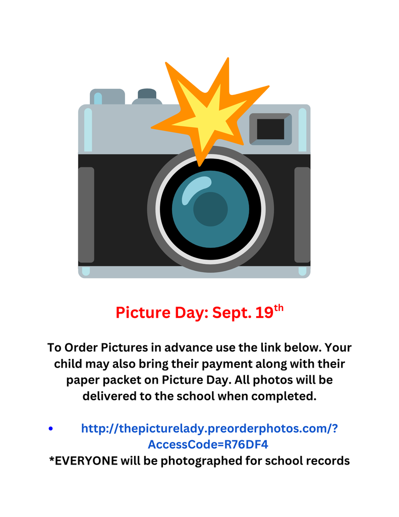 Picture Day Tomorrow