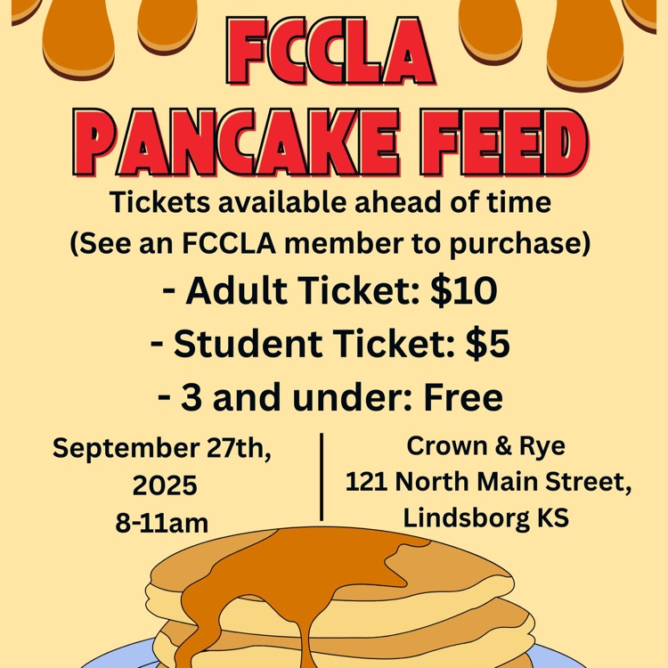 FCCLA FUNDRAISER FOR FALL LEADERSHIP INSTITUTE AND STAR EVENTS