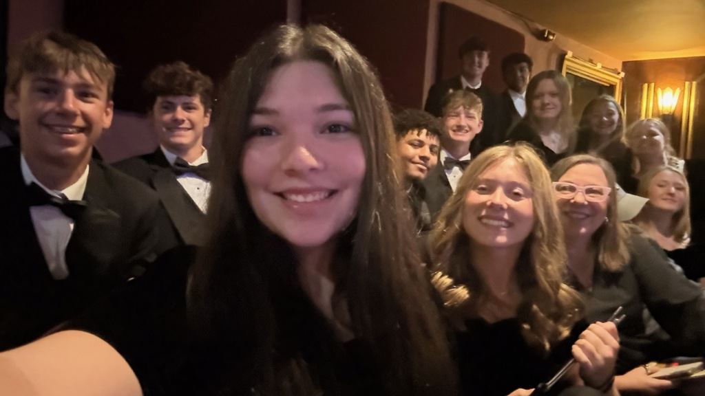 Masz, ready to sing with the Symphony