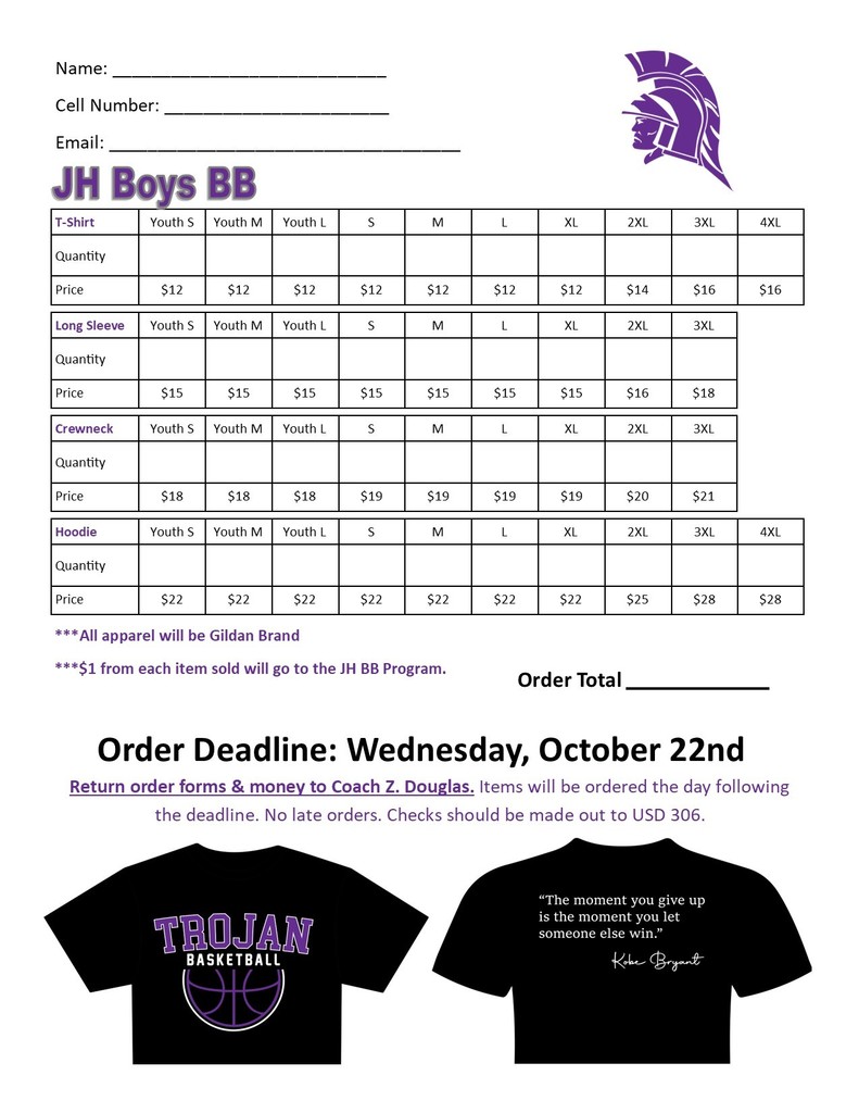 JH Boys BB Apparel
