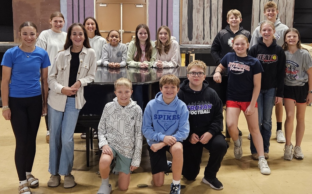 16 jh students selected for District Honor Choir. 1 student is not pictured