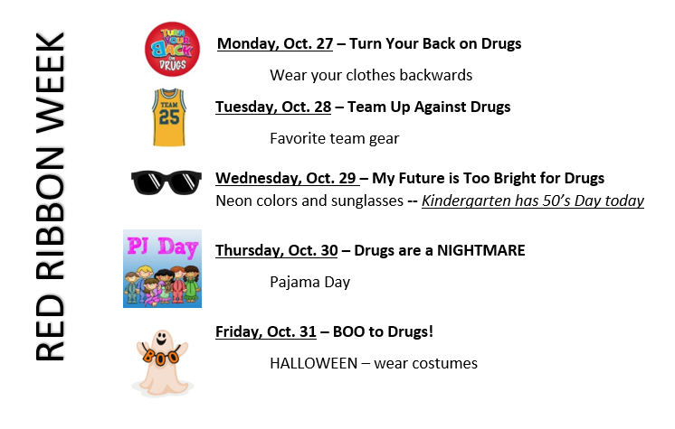 Elementary Red Ribbon Week